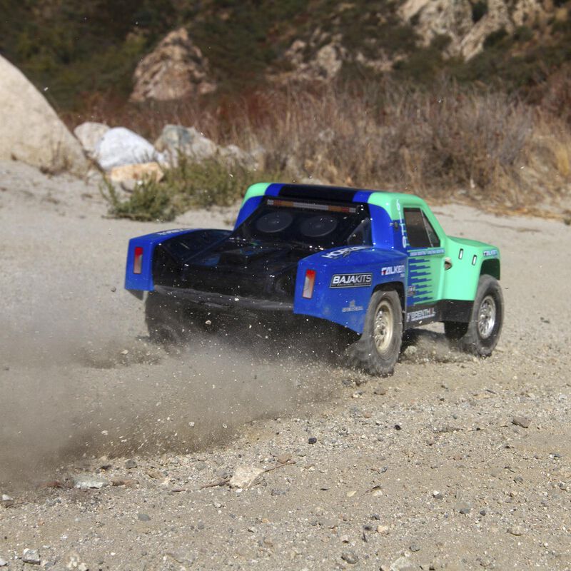 Losi 1/10 TENACITY TT Pro 4X4 Brushless SCT RTR with DX3 & Smart; Falken